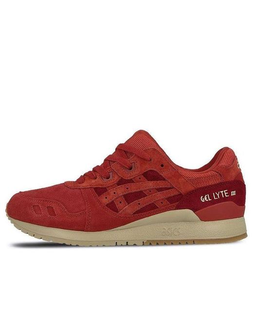 Asics Red Gel Lyte Iii 'Tandori Spice' for men