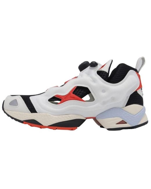 Reebok White Instapump Fury 95 Dynamic' for men