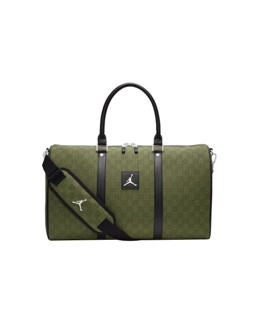 Nike Green Monogram Duffle Bag 20l for men