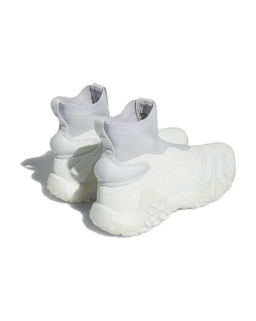 Adidas White Codechaos Laceless Dash' for men