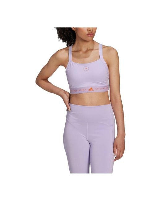 Adidas Purple (Wmns) By Stella Mccartney Truepurpose Sports Bra