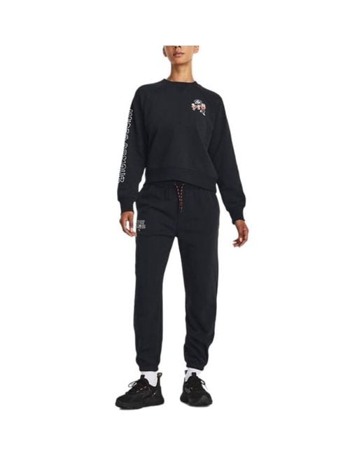 Under Armour Blue (Wmns) Heavyweight Terry Crew