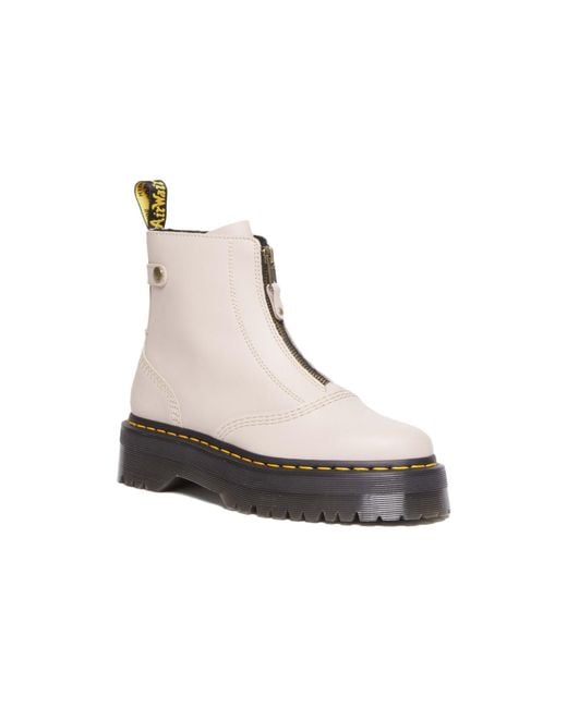 Dr. Martens Natural (Wmns) Jetta Platform Boots 'Vintage Taupe'