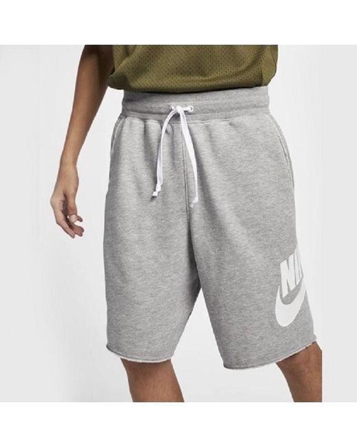 Nike White Sportswear Loose Running Sports Shorts for men