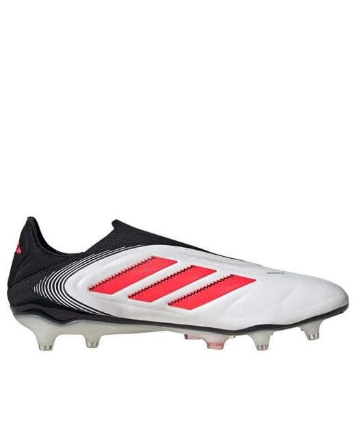 Adidas White Copa Pure 3 Elite Laceless Fg 'Pure Victory Pack' for men