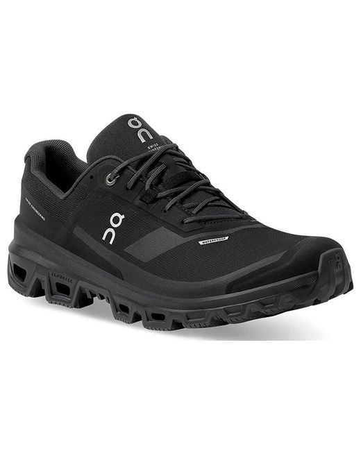 On Shoes Black Cloudventure Waterproof for men