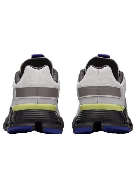 On Shoes Gray Cloudnova Form 'Glacier Zest' for men
