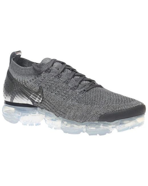 Nike Gray Air Vapormax Flyknit 2 'Chrome' for men