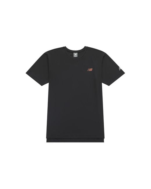 New Balance Black Icon Back Print T-Shirt