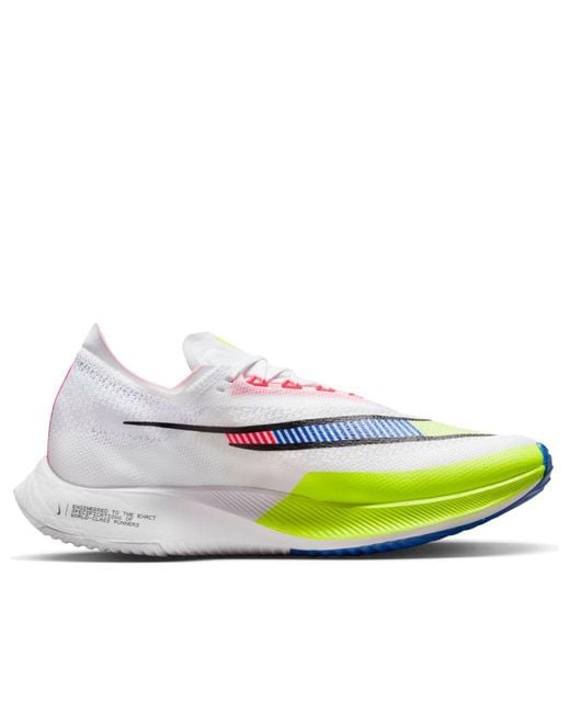 Nike Green Zoomx Streakfly Premium Racer Volt' for men