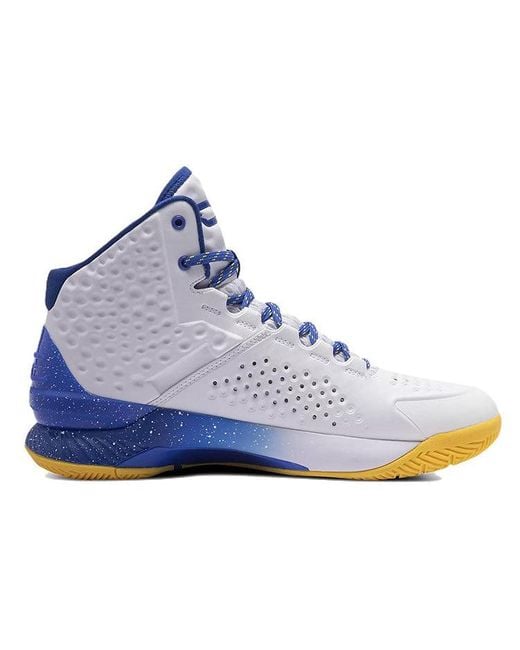 Under Armour Blue Curry 1 Retro 'Dub Nation' 2021 for men