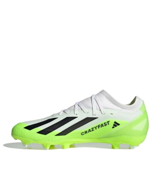 Adidas Green X Crazyfast.3 Ag for men
