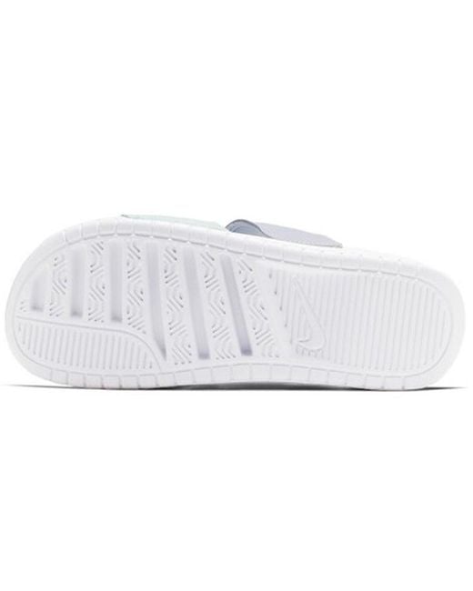 Nike White (Wmns) Benassi Duo Ultra