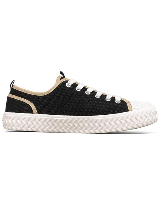 Skechers Black (Wmns) Street Trax Low-Top Canvas Shoes