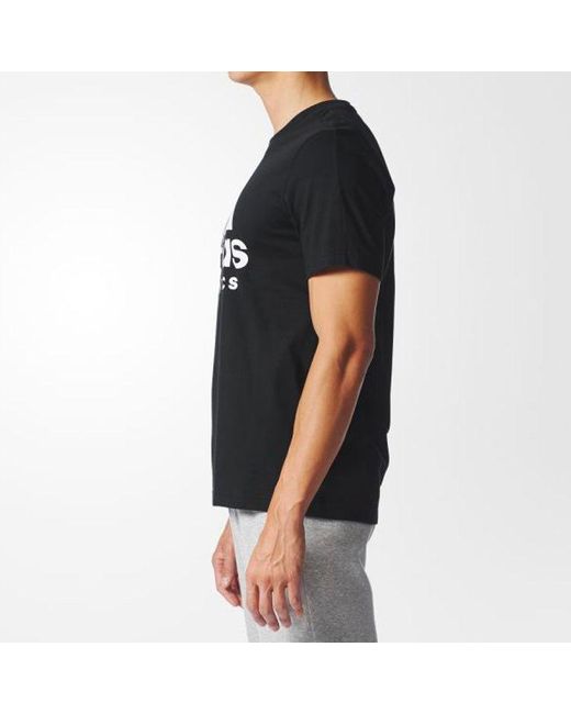 Adidas Black Training Round Neck Pullover Short Sleeve for men