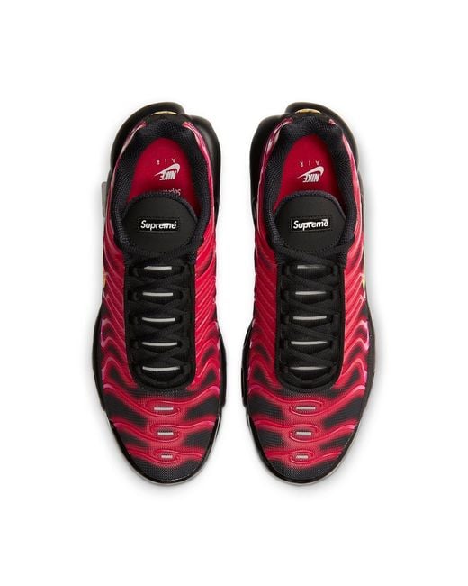 Nike Red X Supreme Air Max Plus Tn 'University' for men