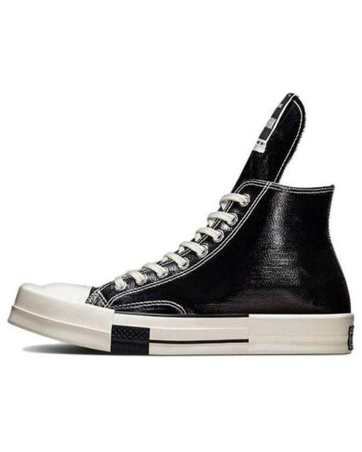 Converse Black Rick Owens X Turbodrk Chuck 70 High Lacquer' for men