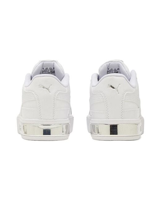 PUMA White (Wmns) Cali Star 'Metallic