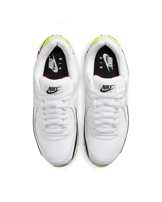 Nike White Air Max 90 Volt Rush' for men