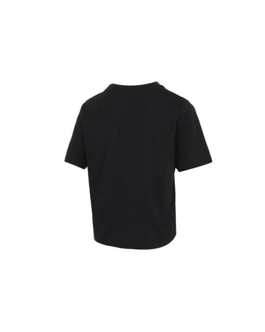Nike Black (Wmns) Dri-Fit Boxy Logo Sports