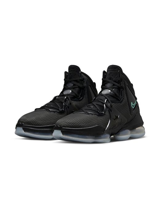 Nike Black Lebron 19 Ep Aqua' for men
