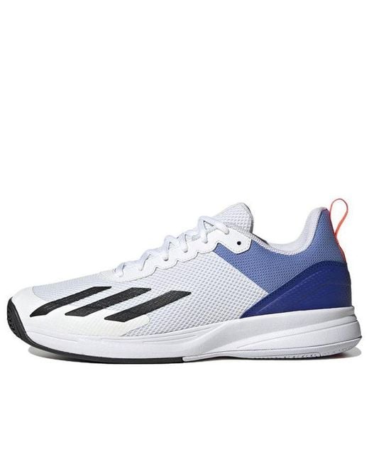 Adidas Blue Courtflash Speed Tennis Shoes 'Cloud Core' for men