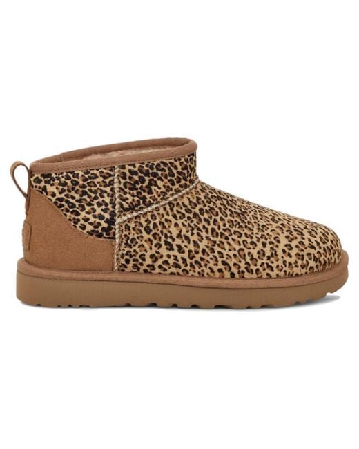 Ugg Brown (Wmns) Ultra Mini Speckles Boot 'Chestnut'