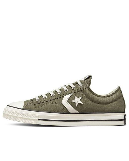 Converse Green Star Player 76 Retro Casual Skateboarding Shoes for men