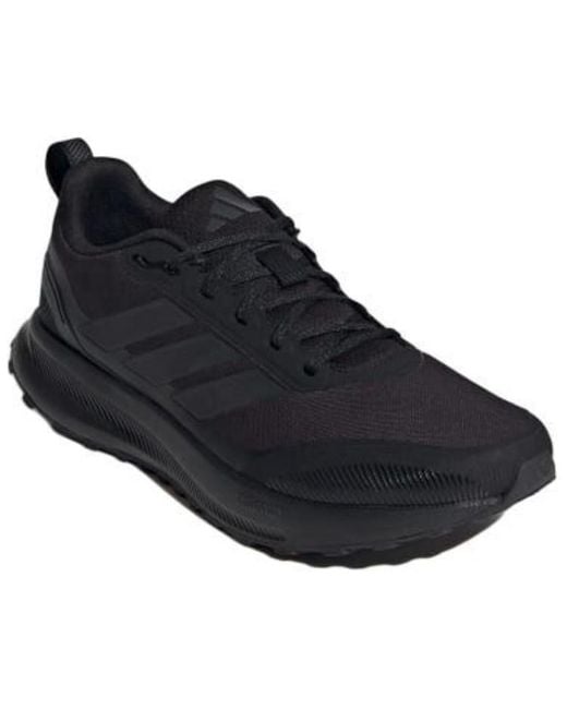 Adidas Black Runfalcon 5.0 'Core Carbon' for men