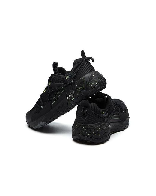 Fila Black Outdoor Runner Low for men