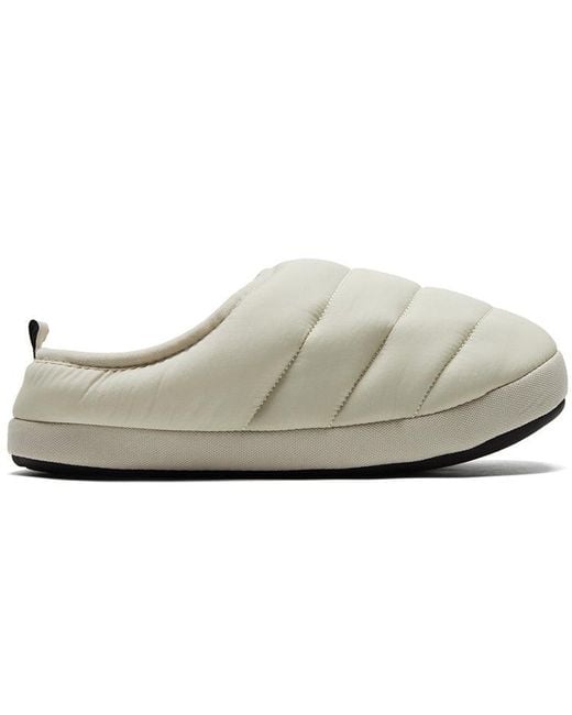 PUMA Gray Scuff Slippers 'Oatmeal' for men