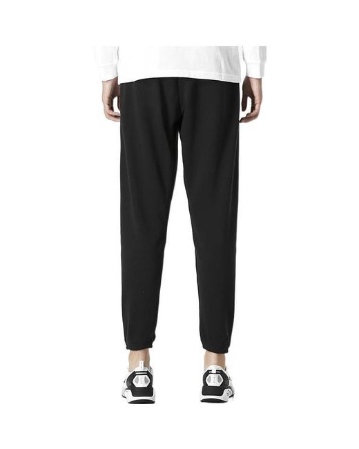 Under Armour Black Elevated Terry Joggers for men
