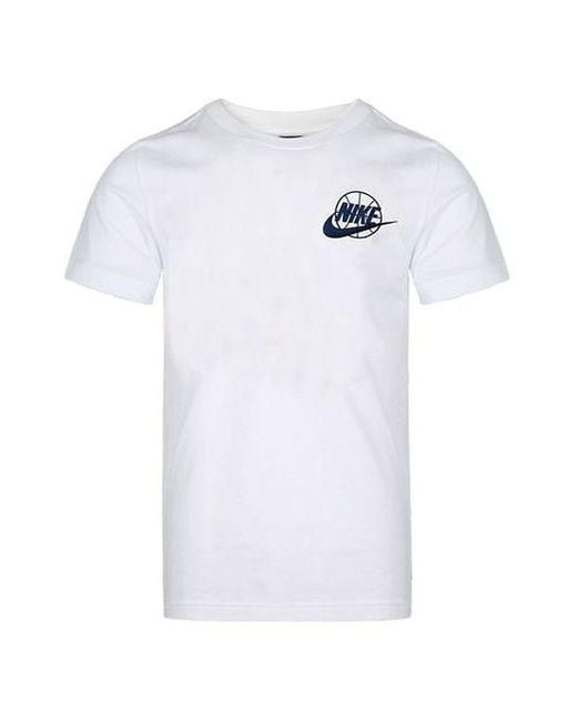 Nike White As M Nk Dream Tm West Ss 91 Short Sleeve for men