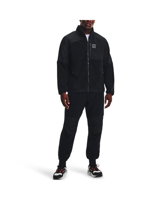 Under Armour Blue Mission Boucle Full-Zip Jacket for men