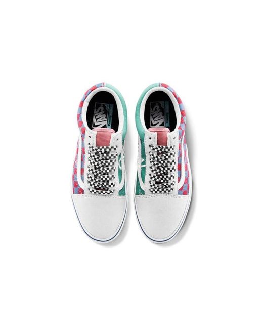 Vans White Ramp Tested Comfycush Old Skool 'Multi' for men