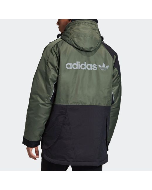 Adidas Green Originals Down Jacket for men
