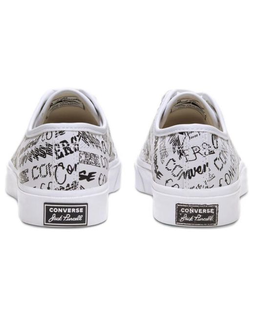 Converse White Wordmark Jack Purcell for men