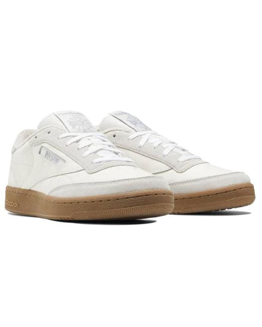 Reebok White Kasina X Club C Sneakers for men