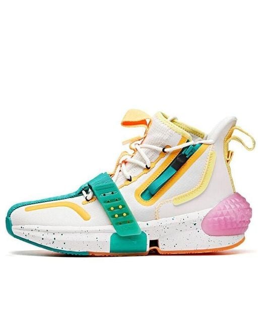 Anta White (Wmns) X Dragon Ball Super Basketball Shoes 'Gotenks'