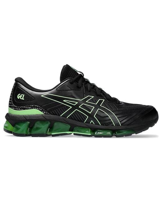 Asics Black Gel-Quantum 360 7 Bright Lime' for men