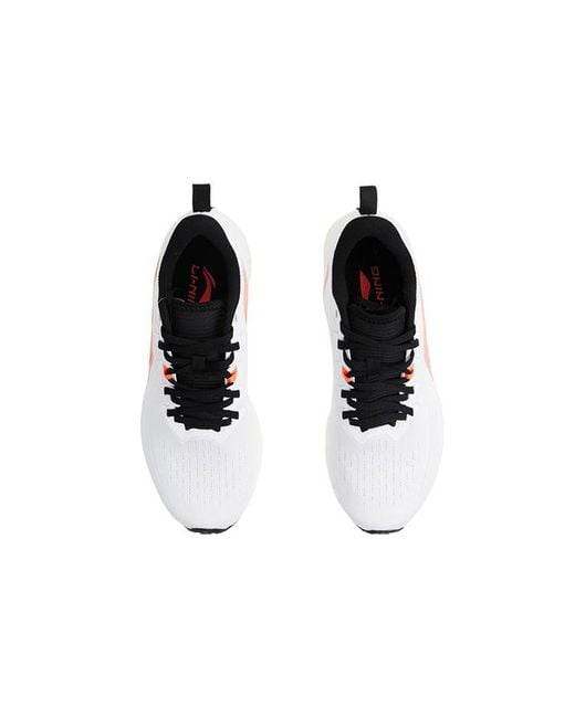 Li-ning White Dark Horse 4 Fluorescent Congo' for men