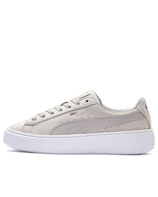PUMA White (Wmns) Platform 'Shimmer