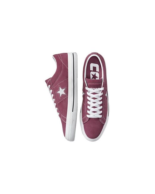 Converse Purple One Star Pro Low-Top Sneakers for men