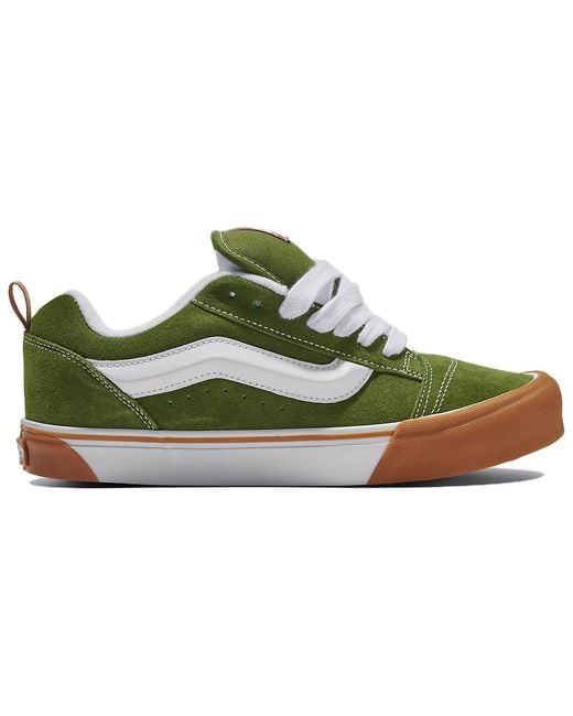 Vans Green Knu-Skool 'Pesto' for men