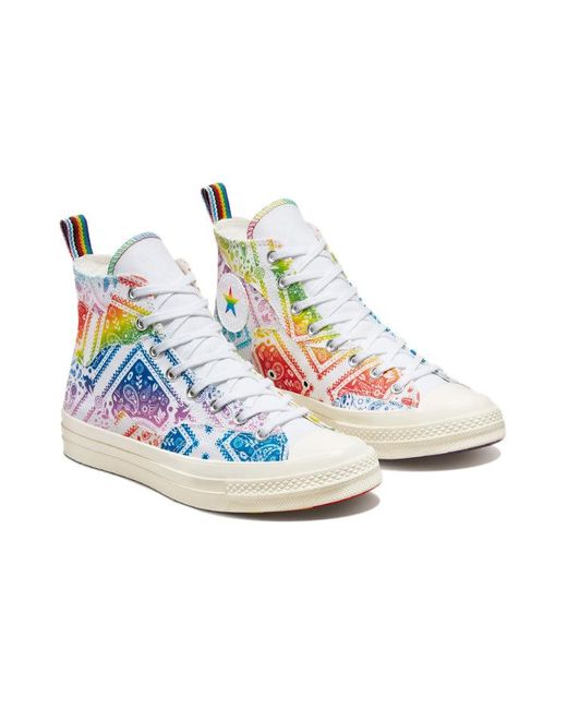 Converse Blue Chuck 70 High 'Pride' for men