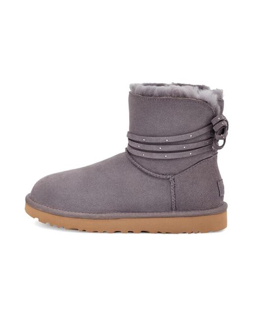 Ugg Purple (Wmns) Mini Bailey Bling Bow