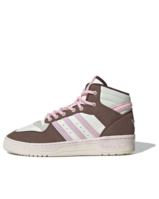 Adidas Brown Rivalry Mid for men
