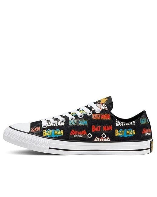 Converse Blue Batman X Chuck Taylor All Star Low '80Th Anniversary for men