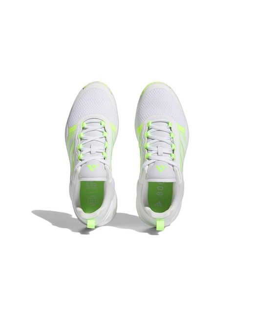 Adidas White (Wmns) Zoysia Golf Shoes Lucid Lemon'