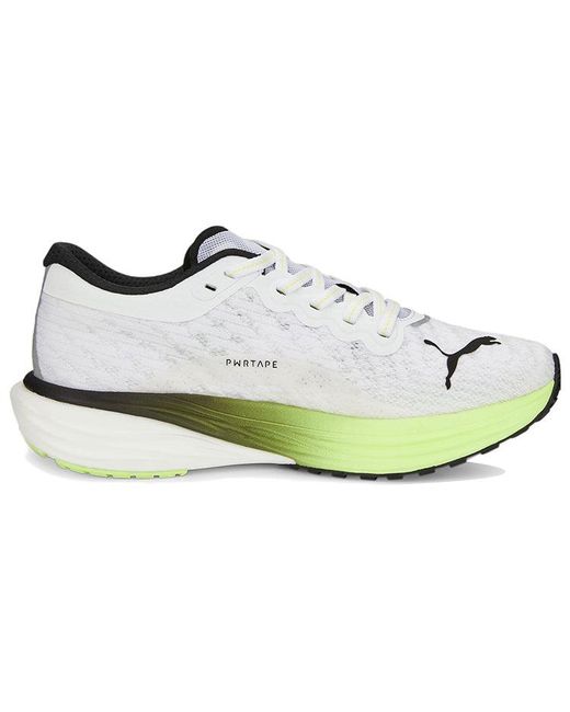 PUMA White (Wmns) Deviate Nitro 2 Fizzy Apple'